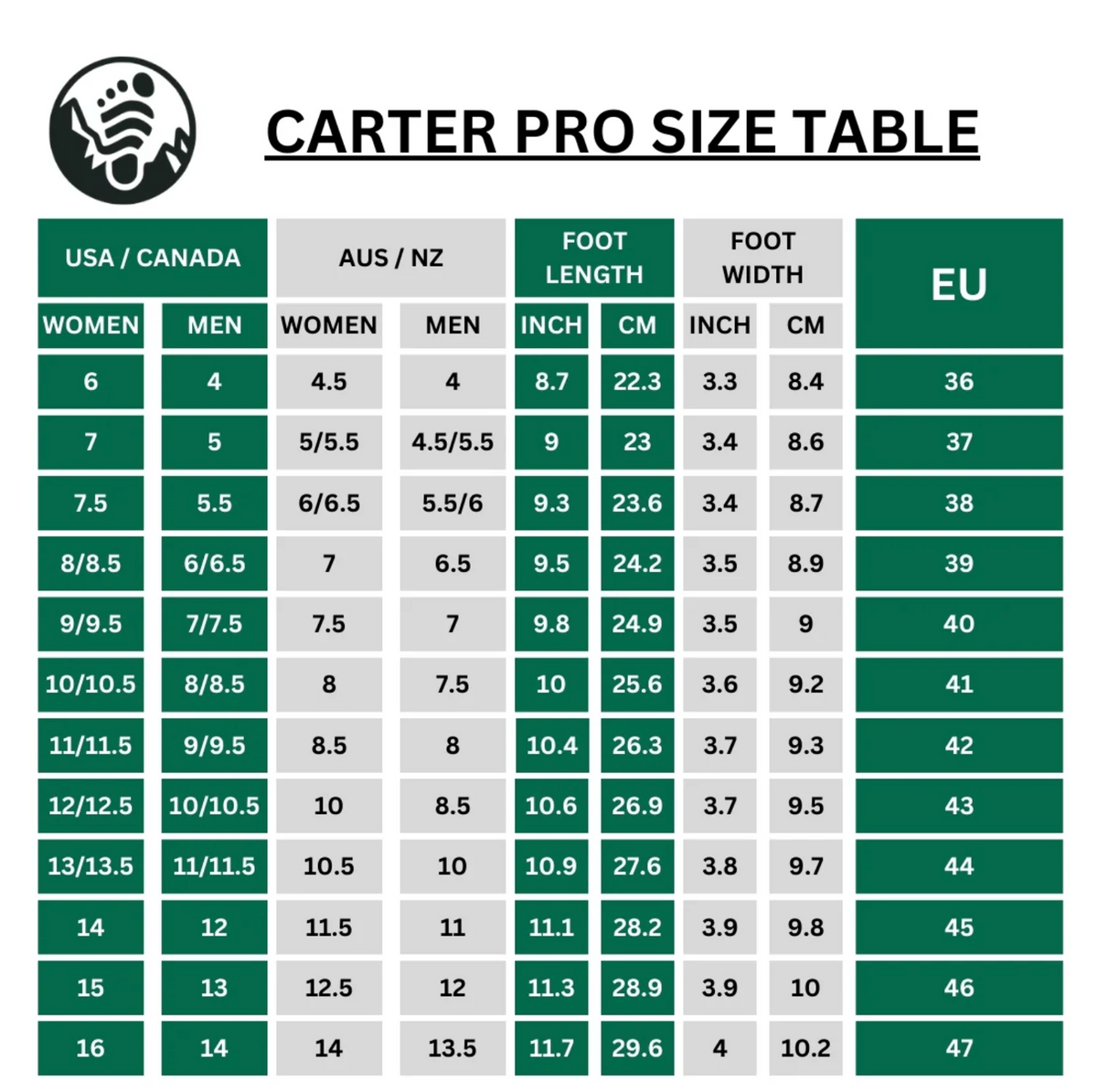 Carter Pro - Non-slip & universal winter barefoot shoe (BOGO)