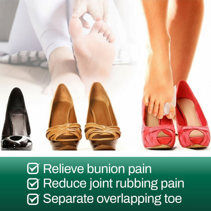 Bunion Corrector & Big Toe Straightener (Soft Gel)
